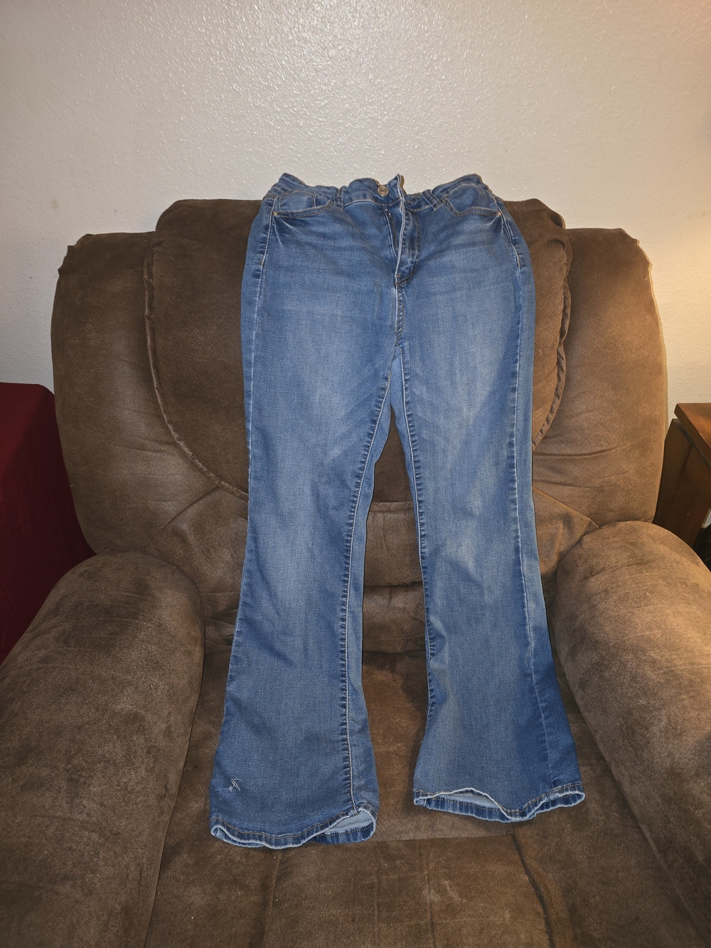 Women’s Blue Denim Flared Jeans